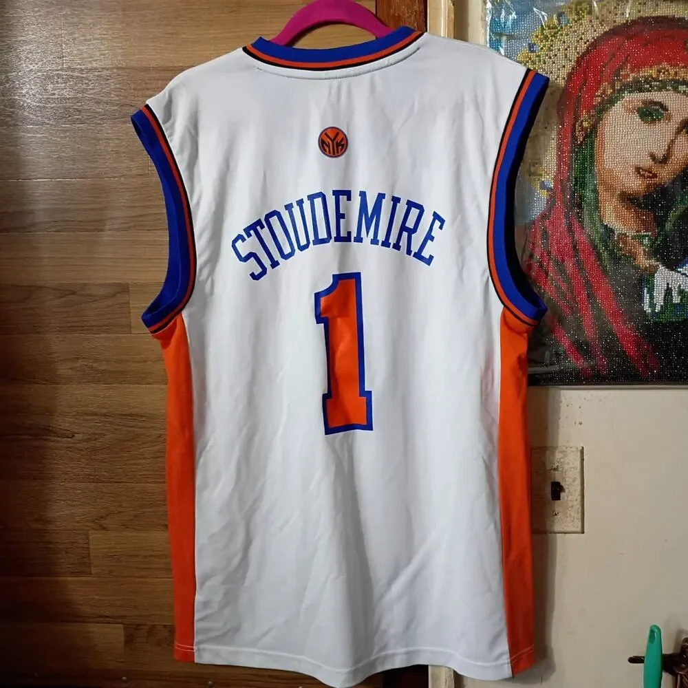 Adidas New York Knicks Amare Stoudemire Jersey Size M - Picture 2 of 12